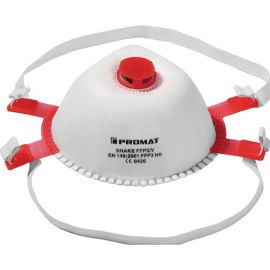 Atemschutzmaske Snake · FFP3/V EN 149 FFP3R V (m.elektrostat.Prüfung) 5St./KT