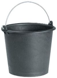 Builder#s bucket 12 l black