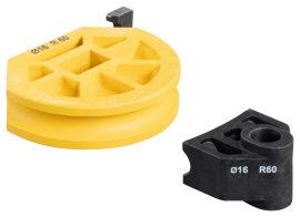 Biegesegment und Gleitstück 16mm