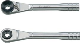 Bit-/Hebelumschaltknarre 1/4 Zoll direkte Bitaufn.L.95mm 72 Z.