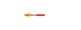 Bit 6KT SW 4mm L.75mm slimBit VDE electric 