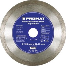Diamond cutting disc dm 115 mm bore 22.23 mm tiles 7 mm
