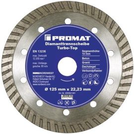 Diamond cutting disc dm 350 mm bore 25.4 mm steel core 12 mm