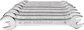 Doppelmaulschlüsselsatz 12tlg.SW6-32mm CV-Stahl verchr.PROMAT