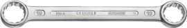 Double-ended ring spanner 4 25 x 28 mm 289 mm straight GEDORE