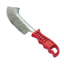 Drahtbürste L.265 mm Messingdraht 0,3 mm 1-reihig PROMAT
