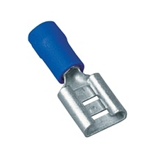 Blade receptacle 1.5 - 2.5 mm² 6.3 x 0.8 mm blue 100 pc./box