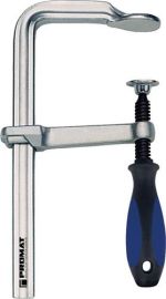 All-steel screw clamp clamping width 1000 mm radius 120 mm 3-comp. handle