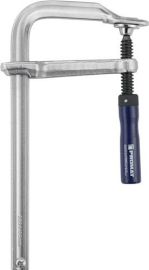 All-steel screw clamp clamping width 200 mm radius 100 mm wooden handle