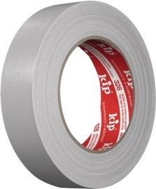 Fabric tape extra 328 light grey length 25 m width 30 mm roll KIP