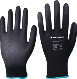 Handschuhe Blackstar NPU Gr.7 (M) schwarz Nyl.mitPU EN 388 Kat.II  