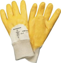 Handschuhe Ems Gr.10 gelb besonders hochwertige Nitrilbeschichtung