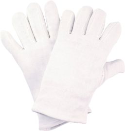 Handschuhe Gr.10 weiß Baumwoll-Trikot Kat.I NITRAS