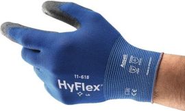 Handschuhe HyFlex 11-618 Gr.11 blau/schwarz Nyl.m.Polyurethan EN 388 Kat.II