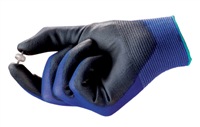 Handschuhe HyFlex 11-618 Gr.8 blau/schwarz 