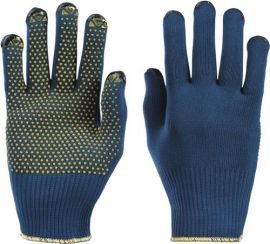 Handschuhe PolyTRIX BN 914 Gr.7 blau/gelb Polymid EN 388 Kat.II 10 PA