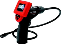 Inspektionskamera micro CA-25 2,4 Zoll 480x234 17mm LED 4 Kabel-L.1200mm RIDGID