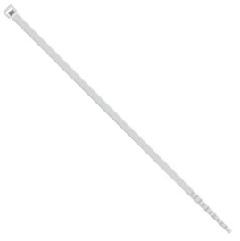 Cable tie length 360 mm, width 7.5 mm polyamide natural not UV-resistant 100/bag