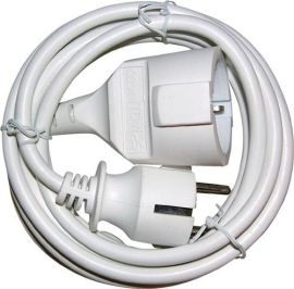 Extension lead with earthing contact earthing contact plug/coupling L.5m H05VV-F