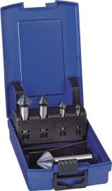 Kegelsenkersatz DIN335 C 90Grad D.6,3-25,0mm HSS Nano Z.3 5-tlg.Ku.-Kassette