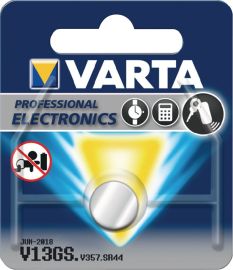 Button battery 1.55 V 155 mAh SR44 11.6 x 5.4 mm VARTA