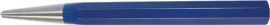 Centre punch overall length 130 mm tip dm 4 mm shank cross-sect. 14 mm carbide t