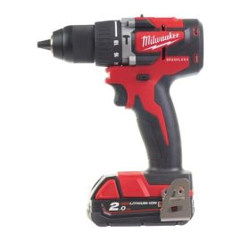 Compact brush loose battery impact drill screwdriver