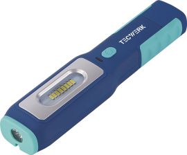 LED-Akkuhandleuchte 3,7 V 1200 mAh ABS-Gehäuse Li-Ion 60-250 lm