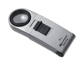 Hand magnifier with light Tech-Line Magnification 8x LED lens dm 30.0 mm Schweiz
