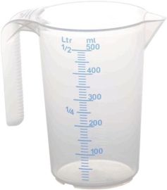 Messbecher 0,5l PP
