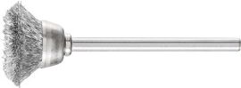 Minitopfbürste TBU D18xB3xL6mm Stahldraht Schaft-D.3mm PFERD