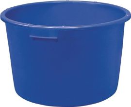 Mörtelkübel 90l m.verstärktem BD blau