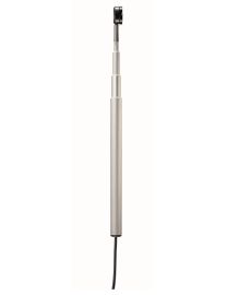 Flat head surface probe with telescopic handle