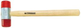 Plastikhammer Kopf-D.50mm Kopf-L.115mm Celluloseacetat rot HO