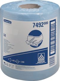 Putztuch 1-lagig perforiert RCS blau
