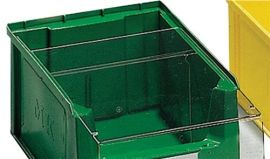 Querteiler f.Sichtlagerkasten MK2Z PS glasklar 10St./Btl.