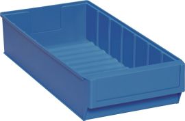 Regalkasten L400xB183xH81mm blau PP