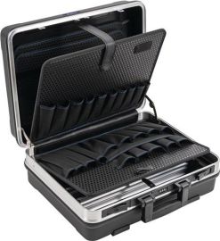 Schalenkoffer mit Werkzeugtaschen 28,1l ABS-Kunststoff