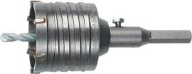 Schlagbohrkrone Nenn-D.=68,0mm 120mm f.Steckdosen SDS-plus Schaft