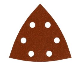 Sanding sheets for multitool 93 x 93 mm K240, 6-hole 1 unit = 10 pieces