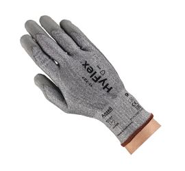 Cut-resistant gloves HyFlex 11-727 size 10 grey nylon/Lycra/HPPE Intercept fibre