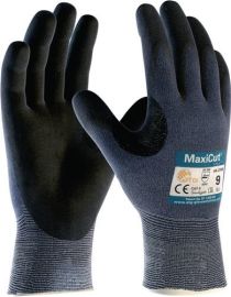 Cut-resistant gloves MaxiCut Ultra 44-3745 size 11 blue/black nyl./gl. fibre/El.