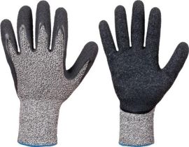 Cut-resistant gloves Saratoga size 11 mottled grey/black HDPE/PC/glass fibre w.s
