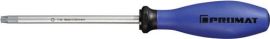 Screwdriver TX45x130mm overall L.255mm round blade 3C handle w. size guide syste