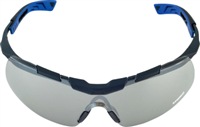 Schutzbrille 5X6 EN 166 FT K N Bügel gunmetallic/grün,Scheiben klar PC UNIVET