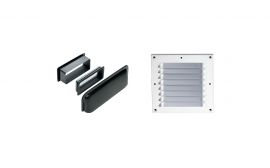 Seitenwandentlüfter Aluminium ALUCA