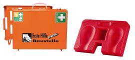 Set Erste-Hilfe-Koffer Beruf Spezial Baustelle und Kniekissen