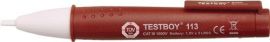 Voltage tester Testboy 113 12 - 1000 V AC optical/acoustic display built-in buzz