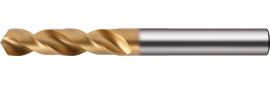 Spiralbohrer DIN 1897 Typ UNI D.2,7mm Spiral-L.16mm HSS-Co TiN ext.kurz