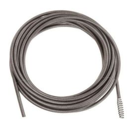 10mm x 10.5m Spiral Bulb Auger Drain Cleaner Cable
